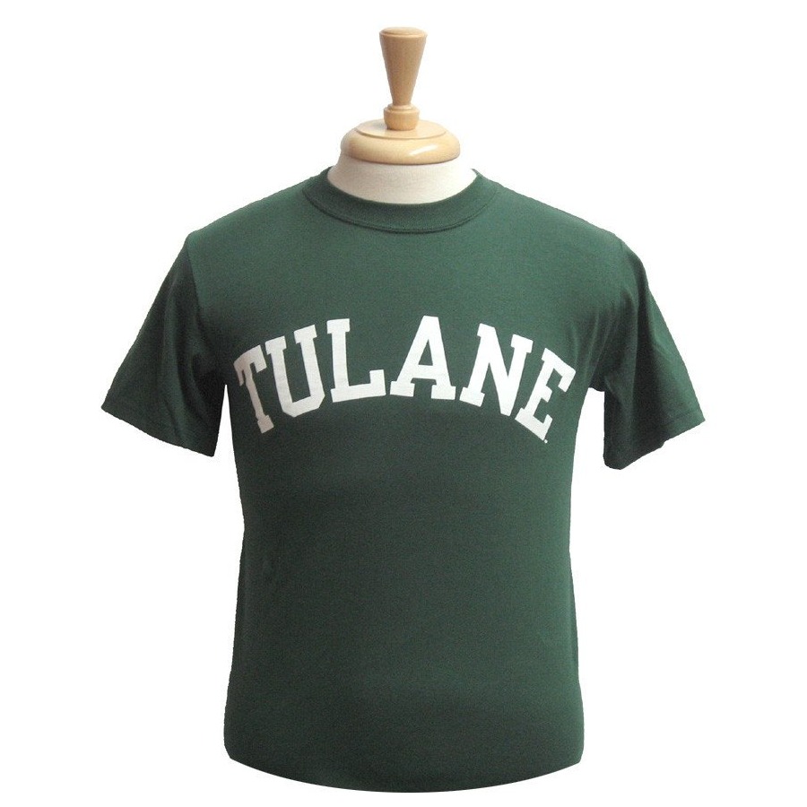 Basic Youth Tulane T-Shirt Green - Champion - Campus Connection