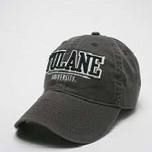 Tulane Bar Hat Gray - Legacy - Campus Connection