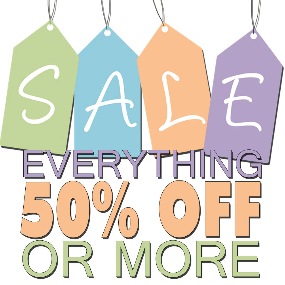 CLEARANCE SALE! (50% OFF or MORE)