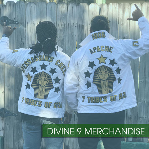 Divine 9 Sorority and Fraternity Merchandise