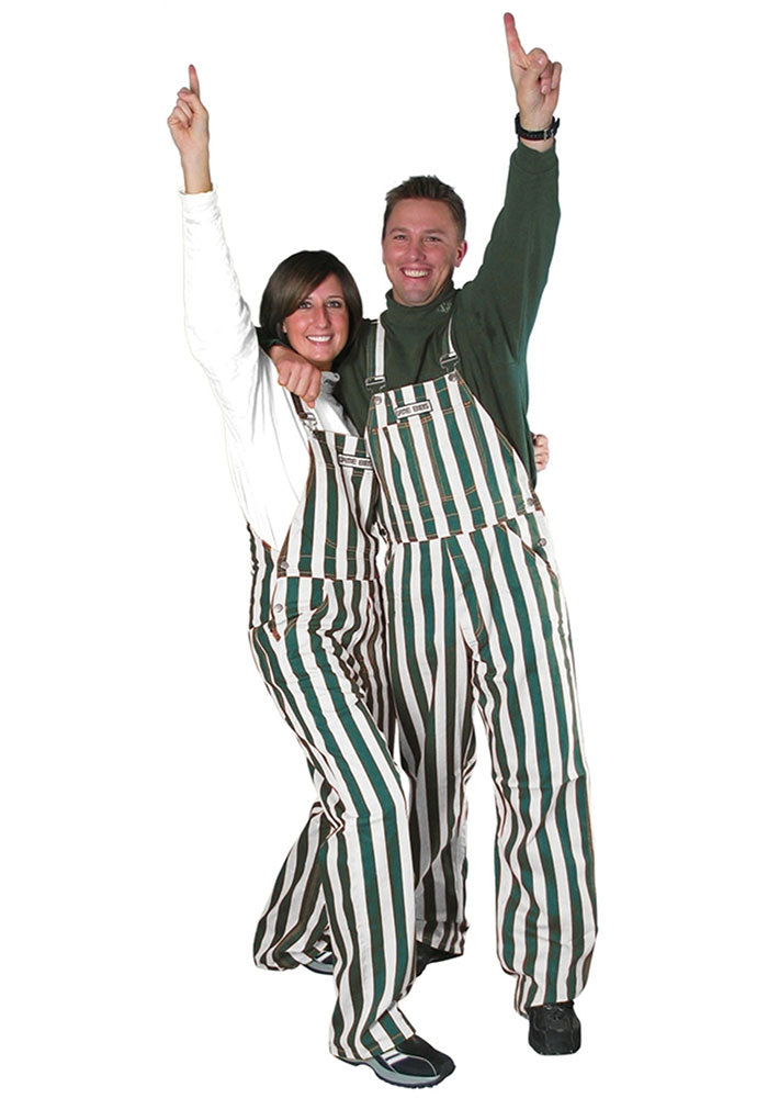 Game Bibs Striped Overalls