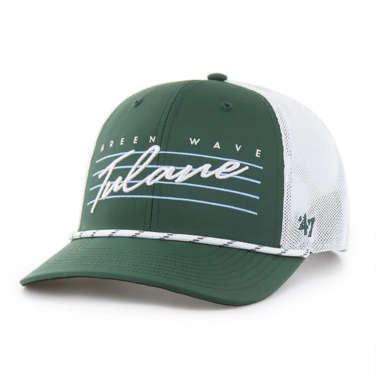 Tulane Downburst Trucker Rope Hat