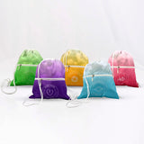 Zeta Tau Alpha Drawstring Backpack, Ombre Color Design