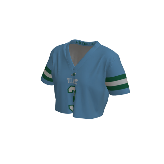 Campus Connection Blue Campus Connection - Tulane Football Crop – Blue. (x 1)