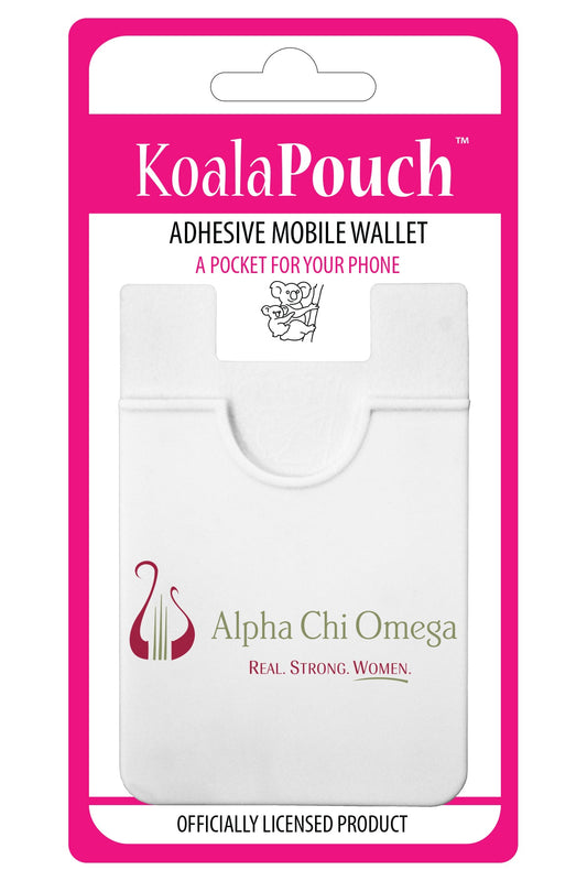 Alpha Chi Omega Koala Pouch - Logo Design