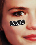 Alpha Chi Omega Eye Black Decals