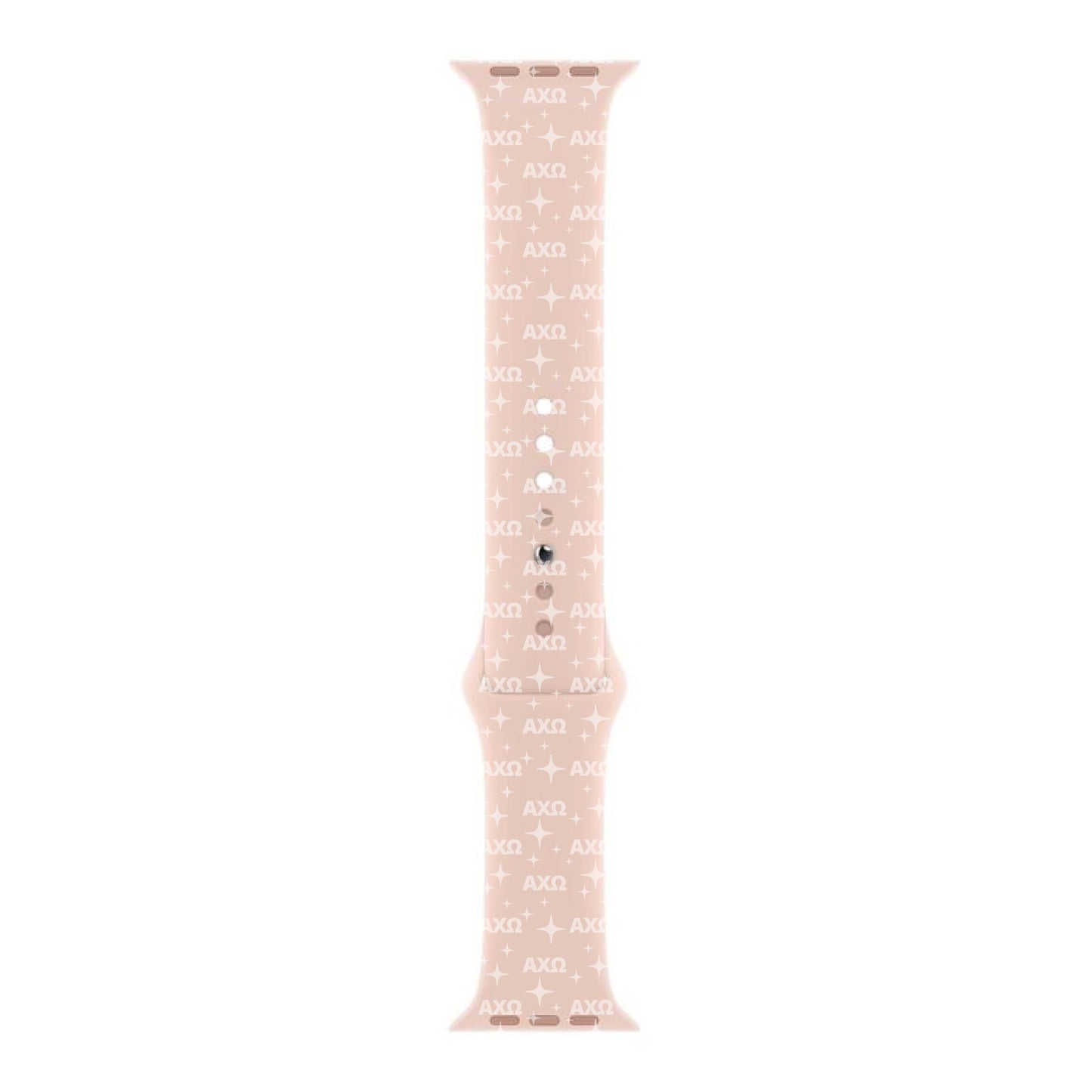 Alpha Chi Omega Smart Watch Band, Compatible with Apple Watch