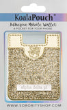 Alpha Delta Pi Glitter Koala Pouch