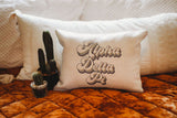 Alpha Delta Pi Retro Throw Pillow