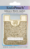 Alpha Epsilon Phi Glitter Koala Pouch