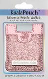 Alpha Gamma Delta Glitter Koala Pouch