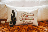 Alpha Gamma Delta Retro Throw Pillow