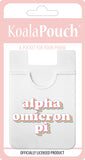 Alpha Omicron Pi Retro Koala Pouch