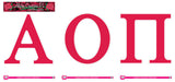 Alpha Omicron Pi <br> Jumbo Letter Decals