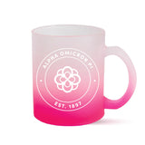 Alpha Omicron Pi Mug - Ombre Glass