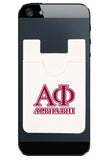 Alpha Phi Koala Pouch - Greek Letters Design - Phone Wallet