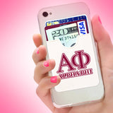 Alpha Phi Koala Pouch - Greek Letters Design - Phone Wallet