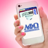 Alpha Phi Omega Koala Pouch - Greek Letters Design - Phone Wallet