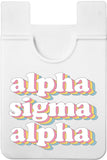 Alpha Sigma Alpha Retro Koala Pouch