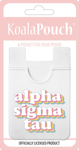 Alpha Sigma Tau Retro Koala Pouch