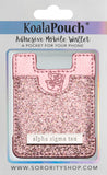 Alpha Sigma Tau Glitter Koala Pouch