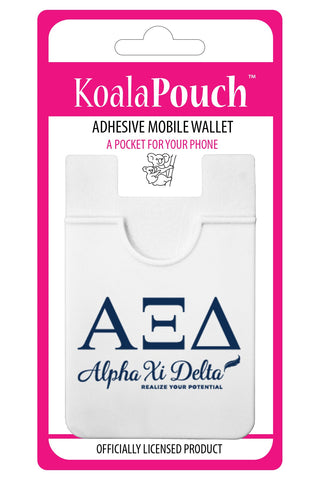 Alpha Xi Delta Koala Pouch - Logo Design