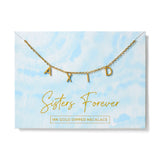 Alpha Xi Delta Name Necklace