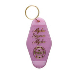 Alpha Sigma Alpha Motel Keychain