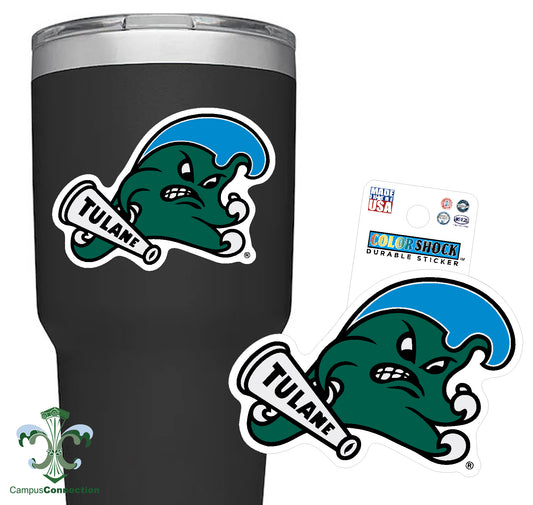Angry Wave Sticker