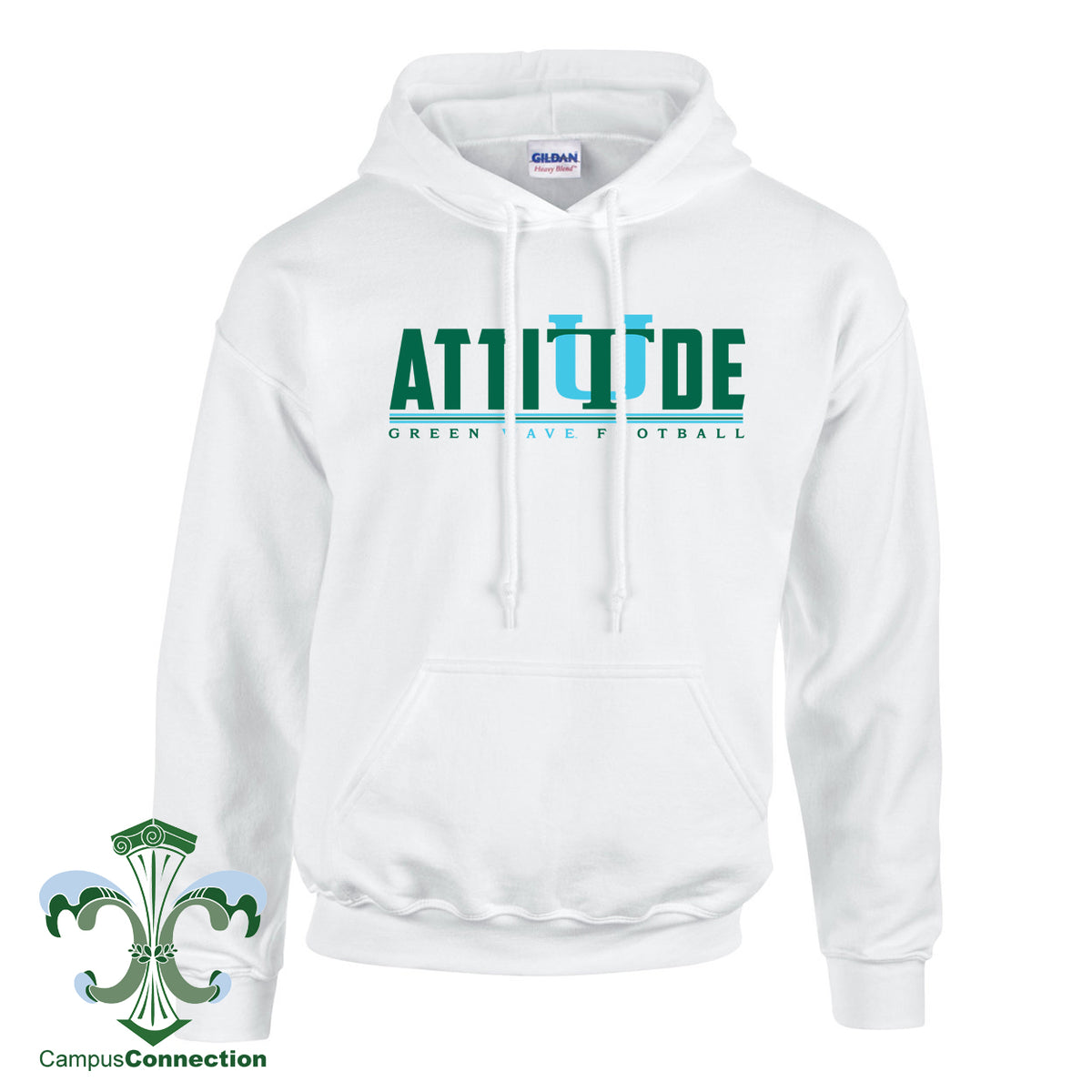 Tulane Football AttiTUde Hooded Sweatshirt [Pre-Order]