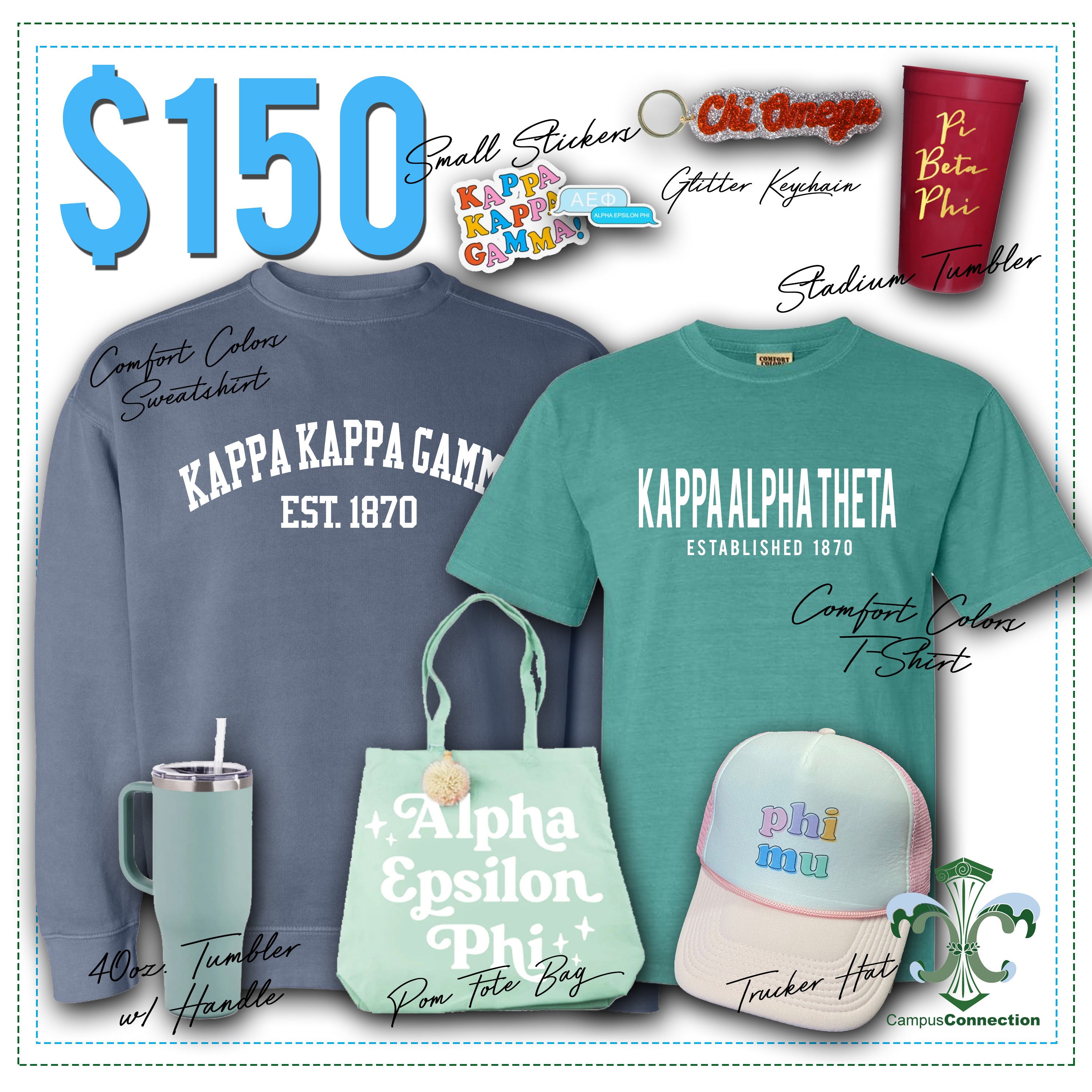 Kappa Sigma Bid Day T-Shirt Design – B-Unlimited Custom Apparel Shop