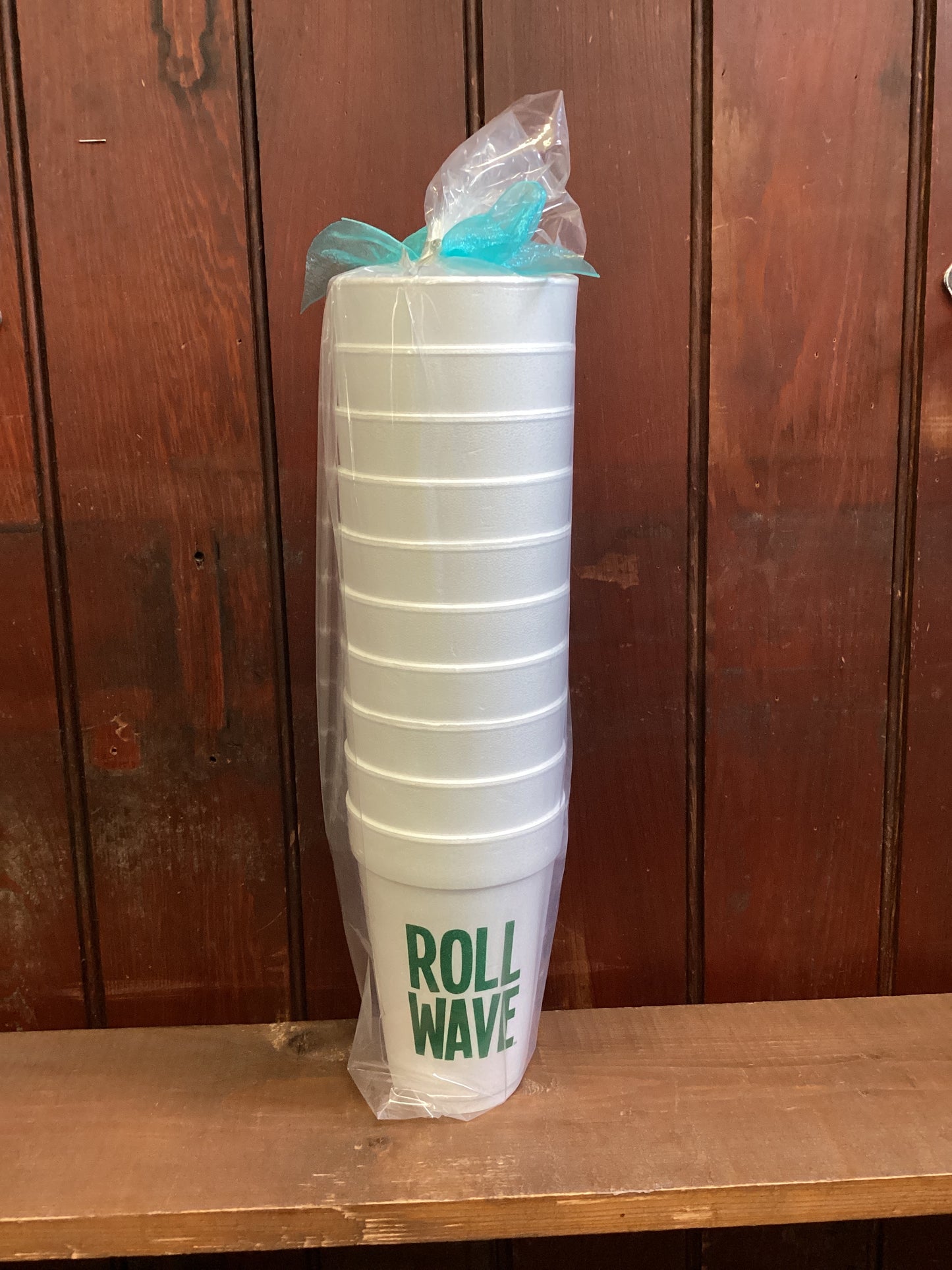 Tulane Angry Wave Foam Cup 10pk
