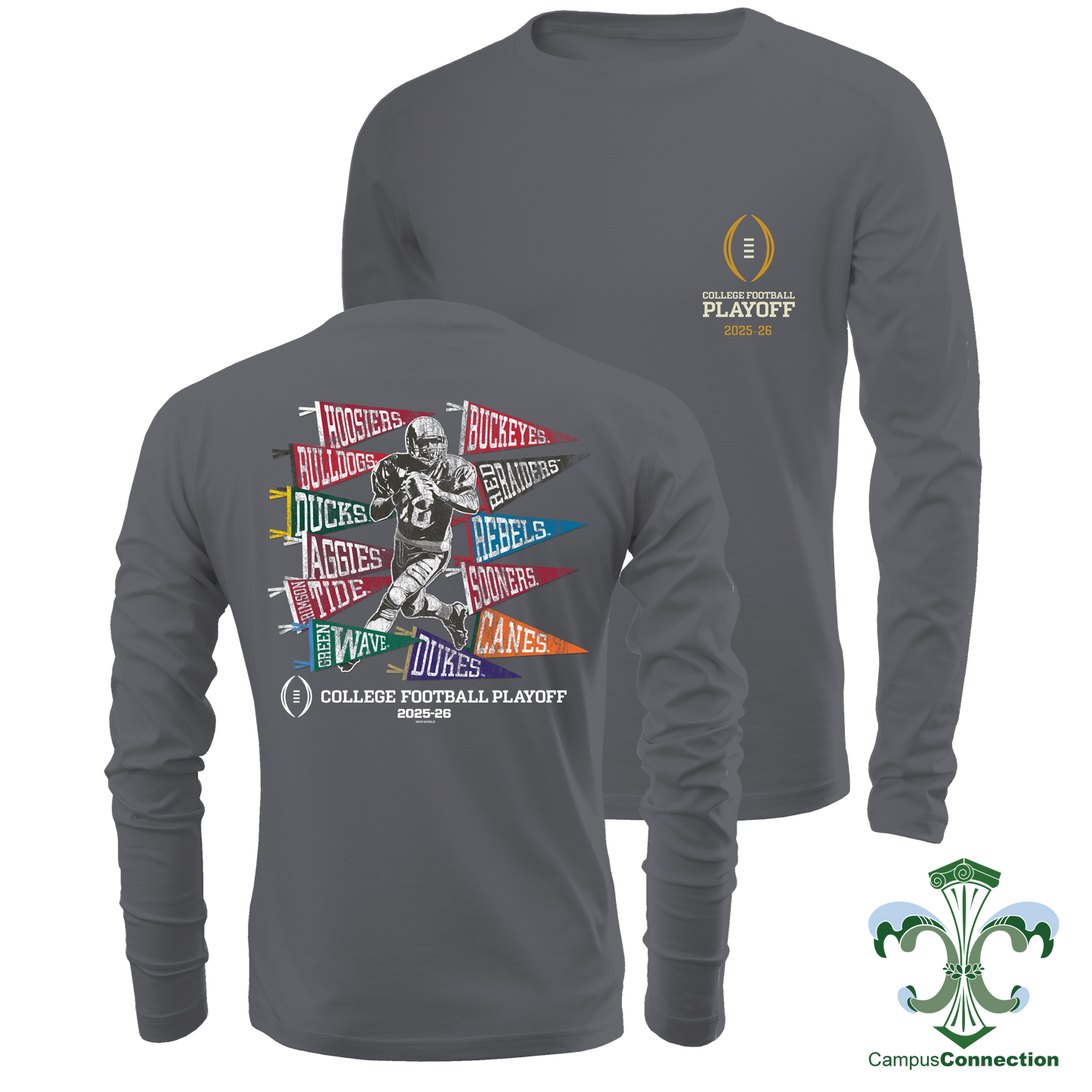 College Football Playoff Pennants Long Sleeve