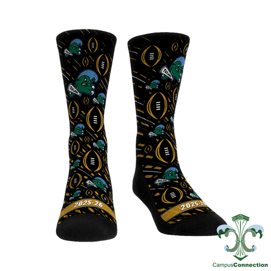 College Football Playoff Tulane Socks