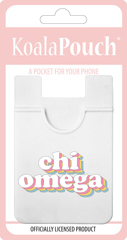 Chi Omega Retro Koala Pouch