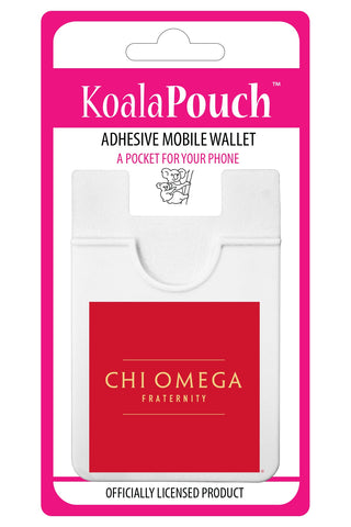 Chi Omega Koala Pouch - Logo Design