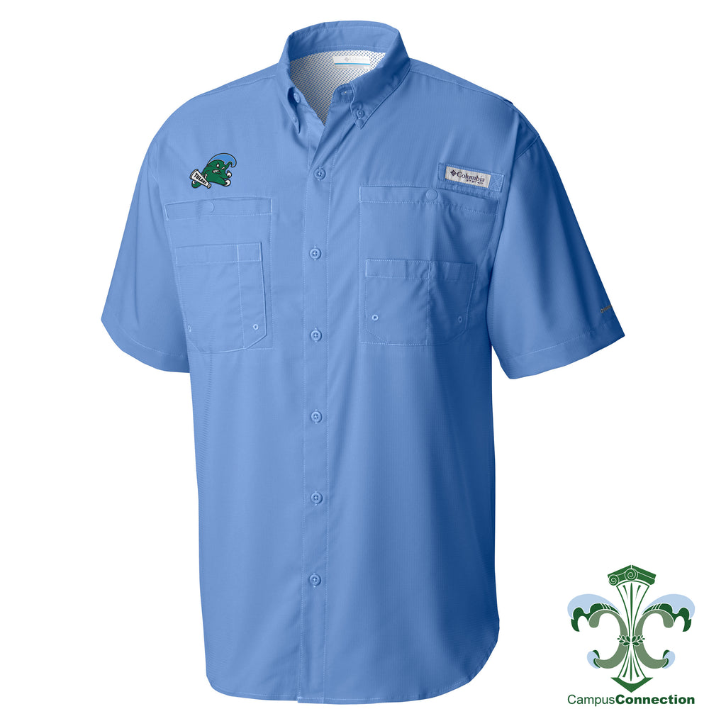 Tulane Angry Wave Columbia Tamiami PFG - Blue