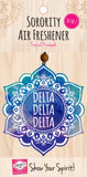 Delta Delta Delta Mandala Air Freshener