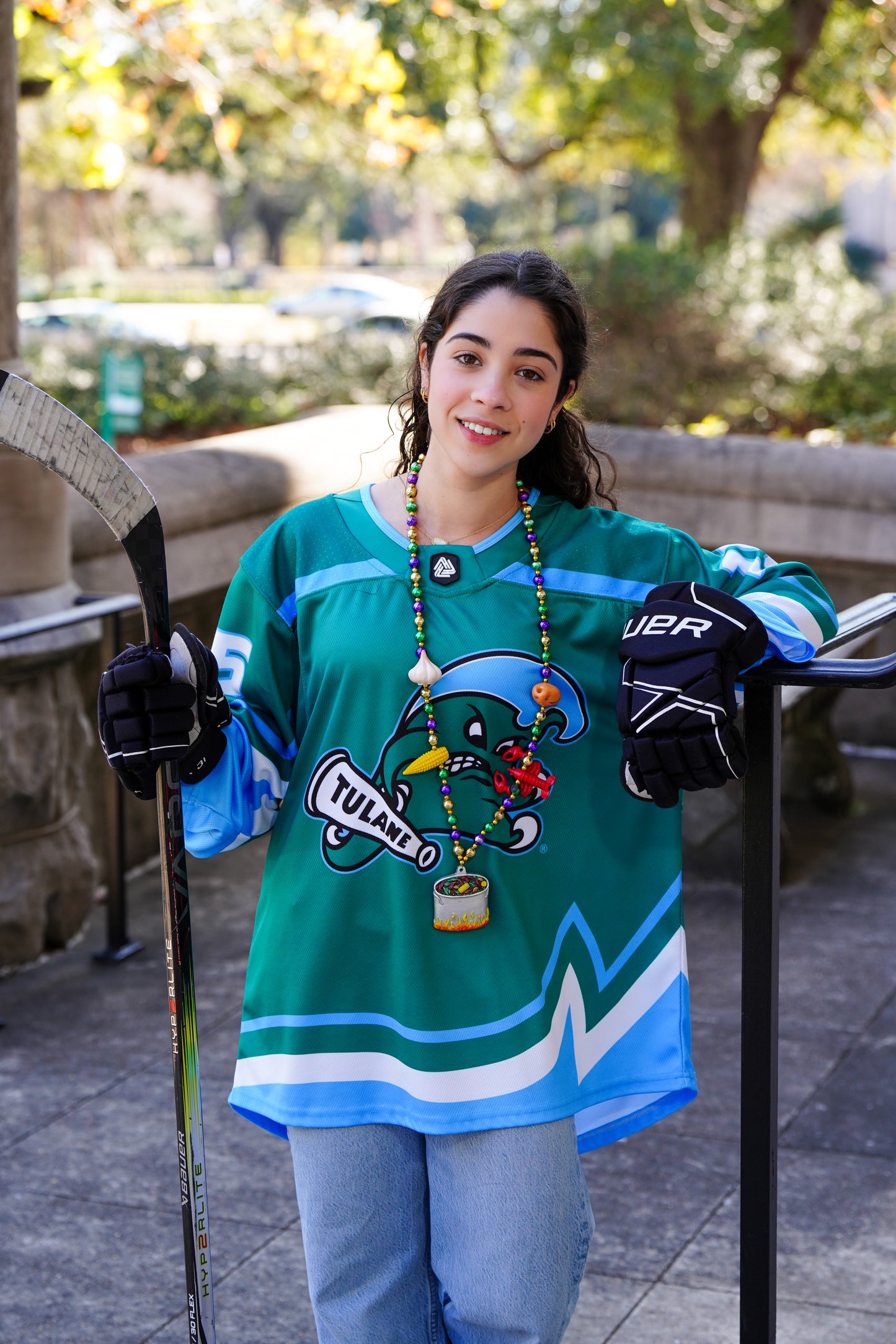 Tulane Replica Club Hockey Team Jersey