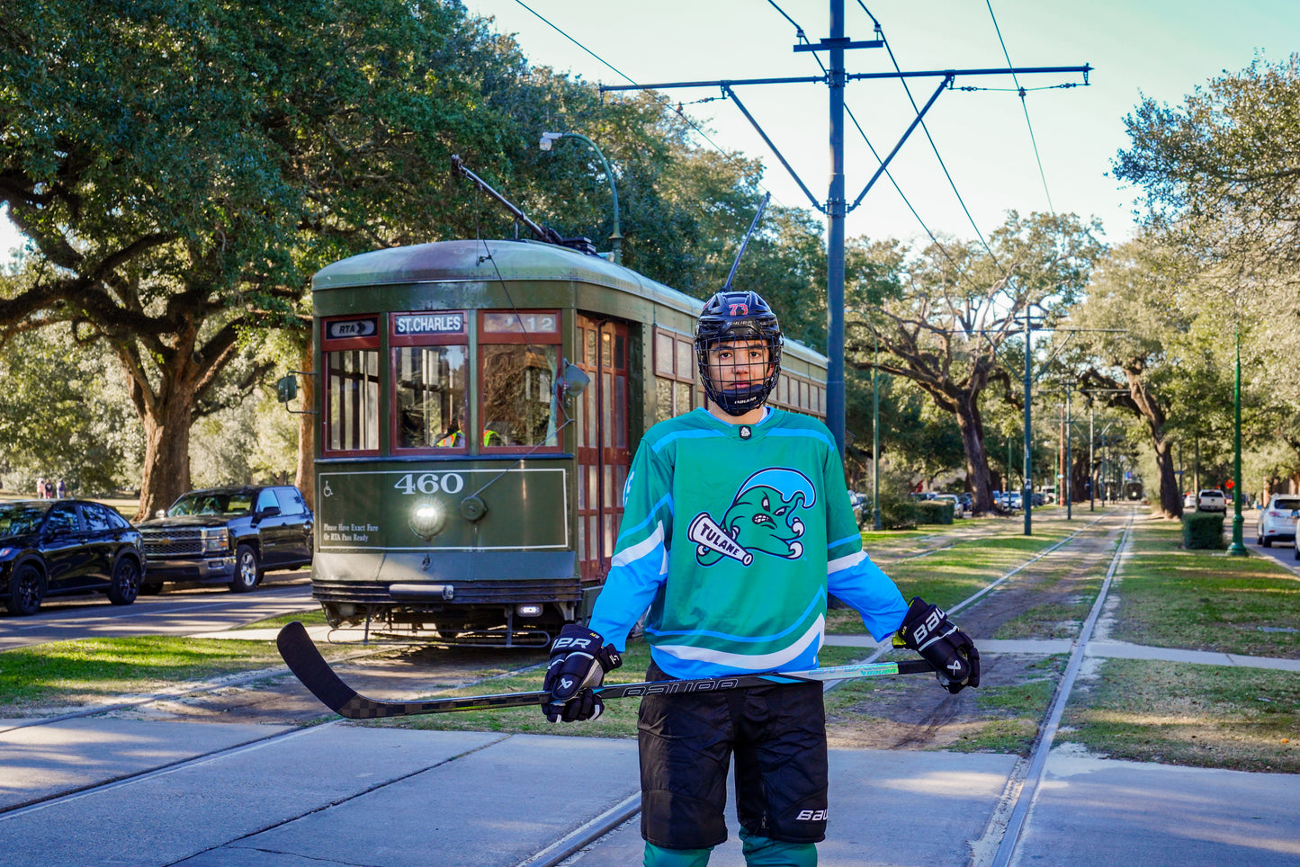 Tulane Replica Club Hockey Team Jersey