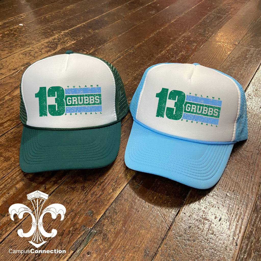 Tulane Football NIL Player Trucker Hat - Bars