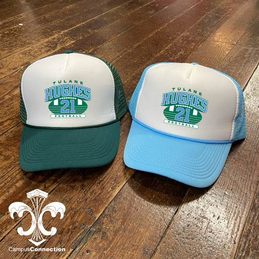 Tulane Football NIL Player Trucker Hat - Shadow