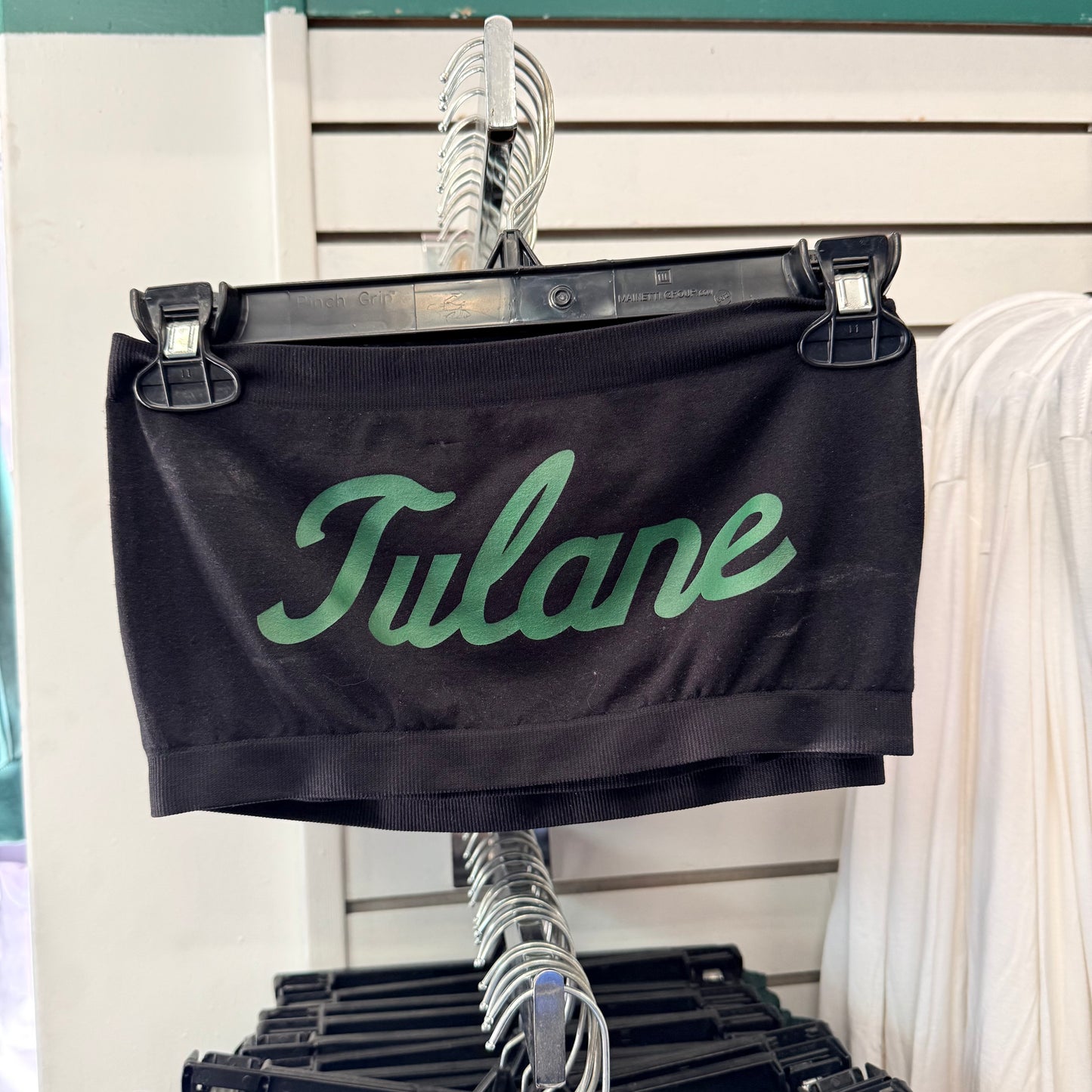 Tulane Script Black Bandeau