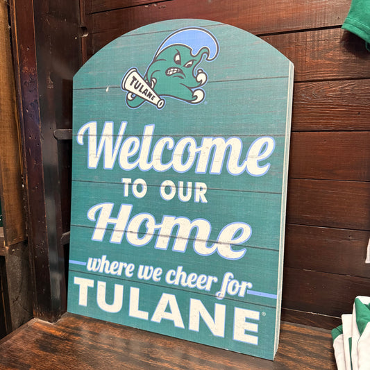 16x22 Cheer For Tulane Sign