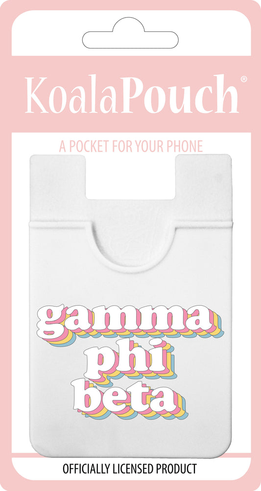Gamma Phi Beta Retro Koala Pouch