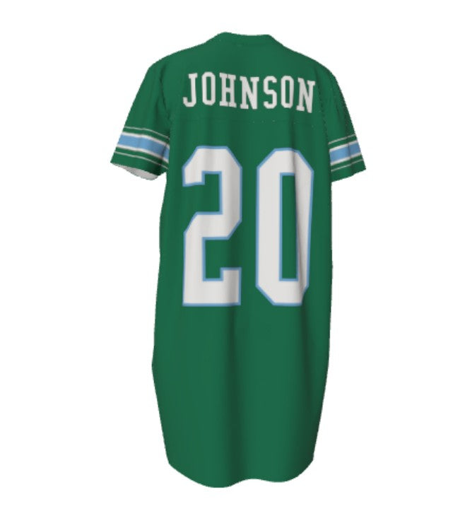 Tulane Player NIL Replica Football Dress- Green