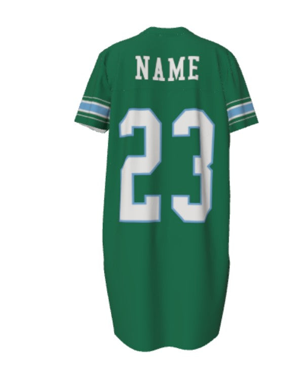 Tulane Replica Customizable Football Dress- Green