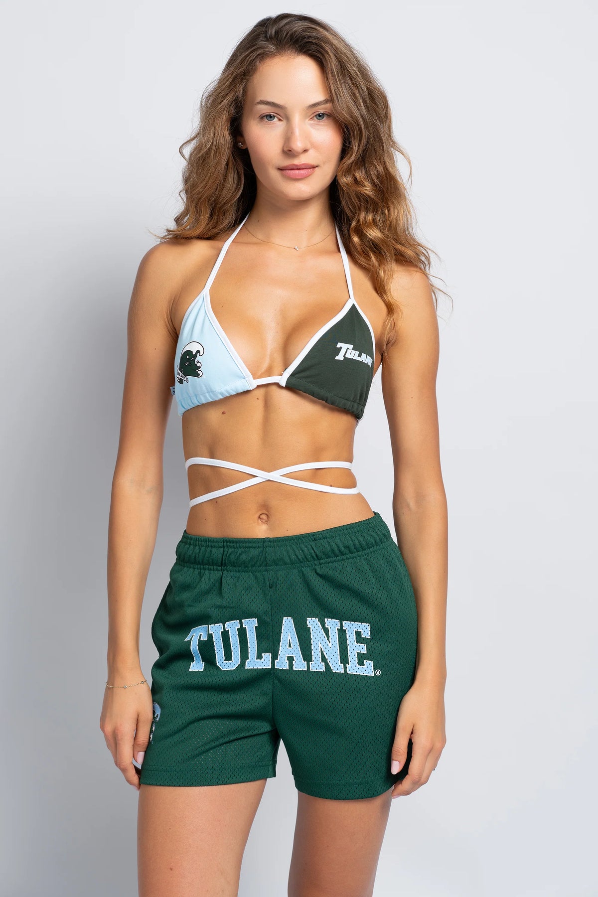 Tulane Gameday Bra Top
