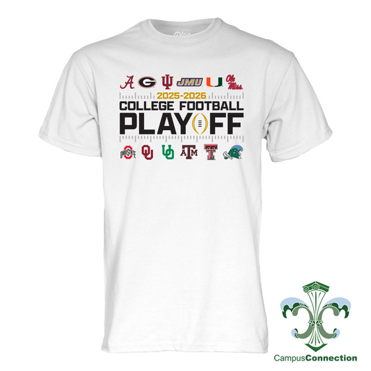 College Football Playoff 12 Team T-Shirt