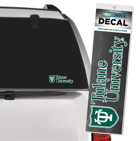 Tulane University Shield Decal